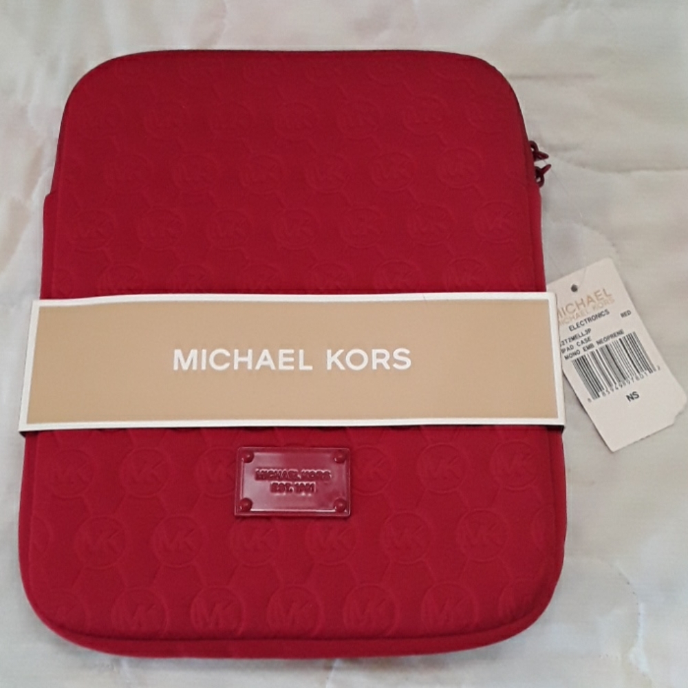 Michael Kors iPad neoprene case